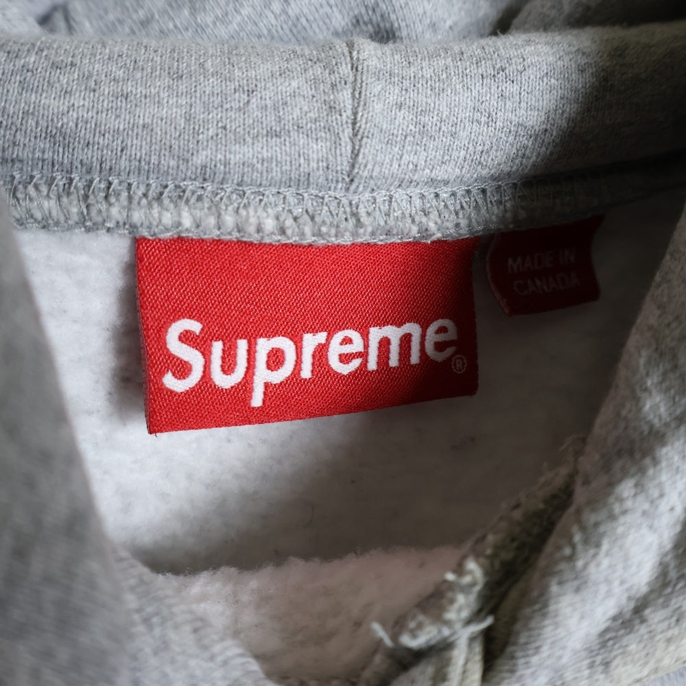SUPREME(シュプリーム) 22AW S Logo Hooded Sweatshirt Sロゴ プルオーバー スウェットフーディ パーカー グレー
