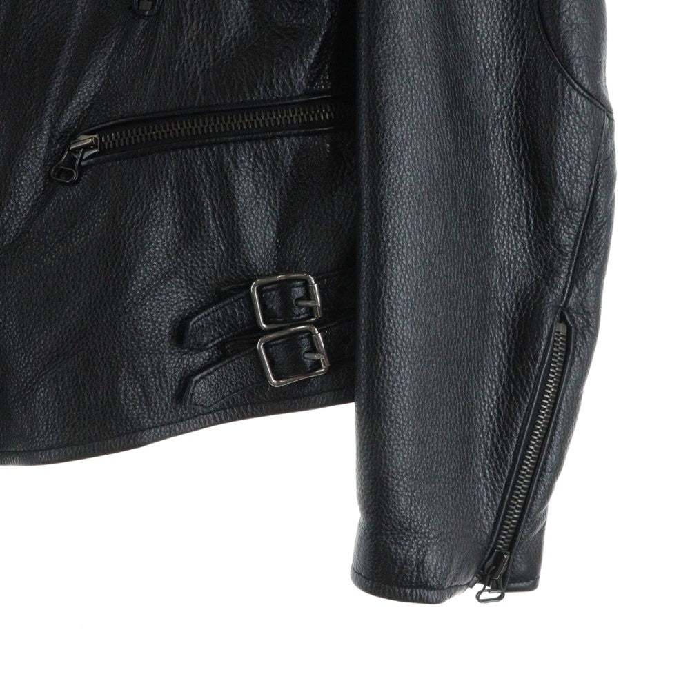 FRANK LEDER(フランクリーダー) ARCHIVE EDITION COW LEATHER BIKE JACKET アーカイブエディション カウレザー バイカージャケット レザージャケット ブラック