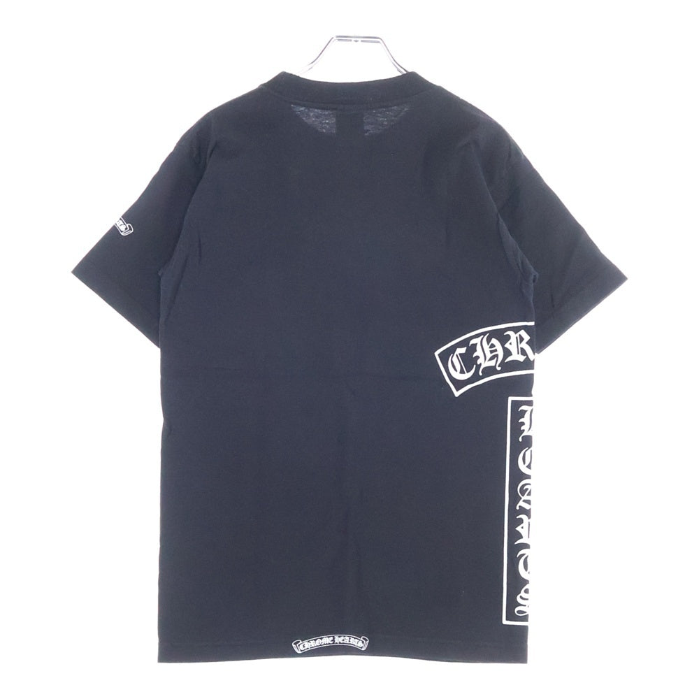 CHROME HEARTS(クロムハーツ) OLD SCROLL LOGO TEE サイドスクロールロゴ 半袖ポケットTシャツ カットソー ブラック