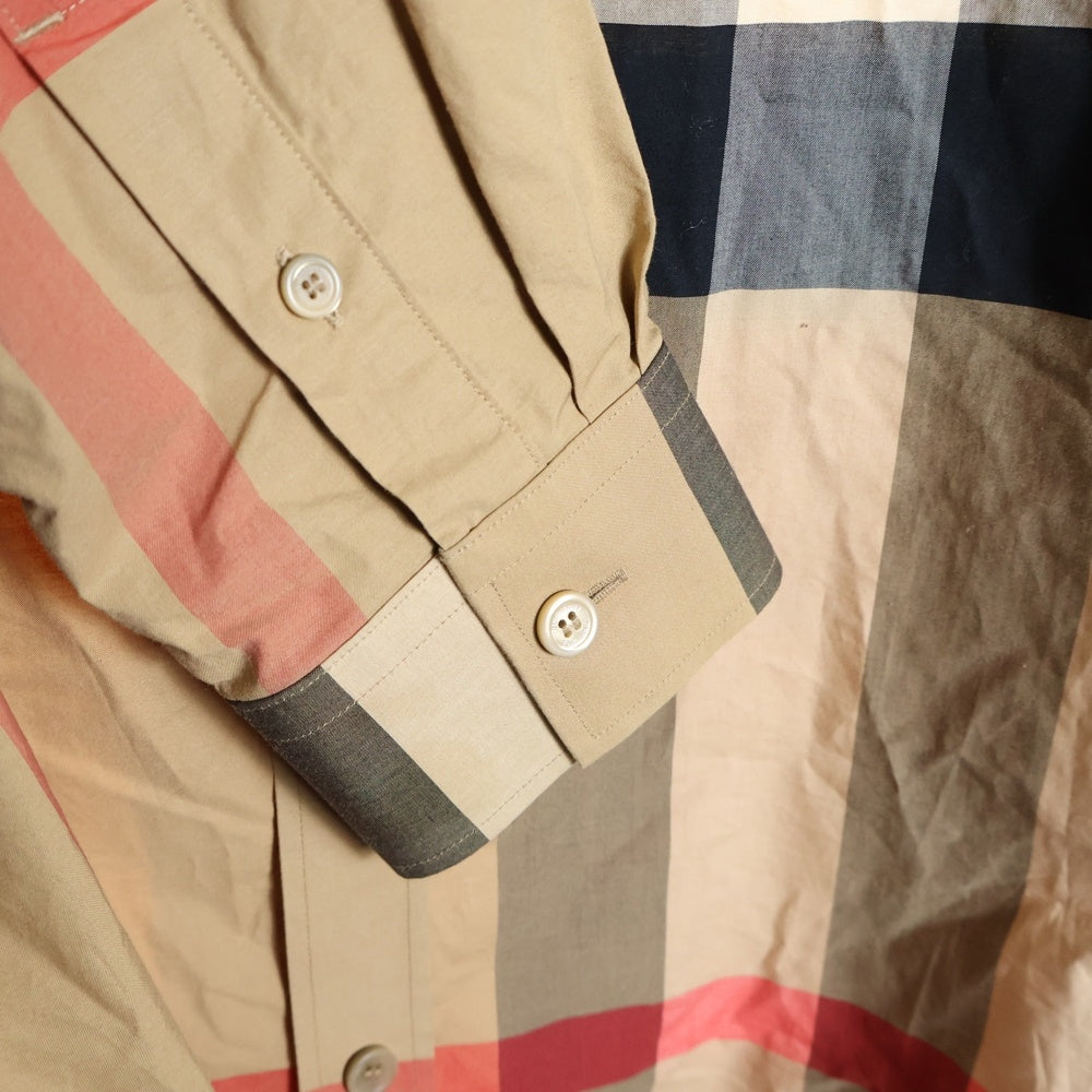 BURBERRY(バーバリー) ノヴァチェック 長袖シャツ ブラウン 8010213