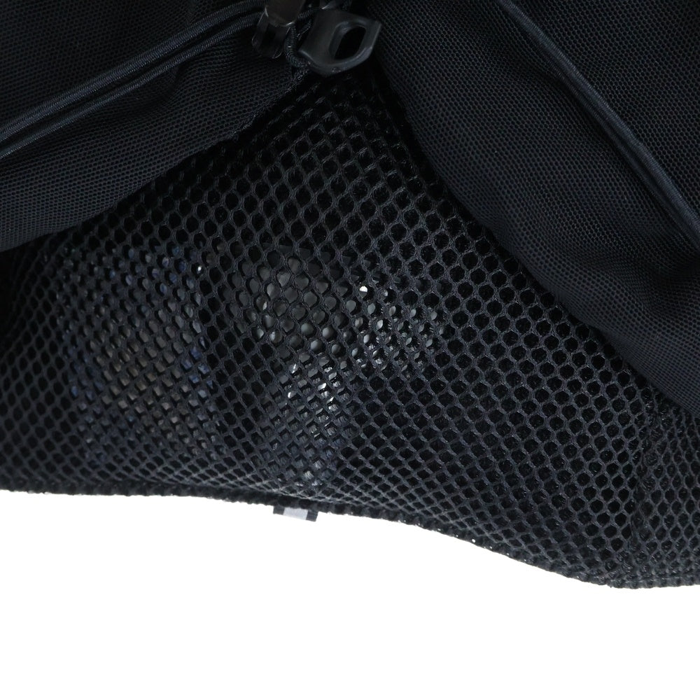 MM6 Maison Margiela(エムエムシックスメゾンマルジェラ) 23SS ×SALOMON サロモン ロゴプリント メッシュベスト ブラック S62FB0049