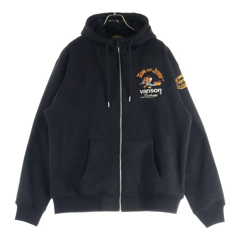 VANSON(バンソン) TOM & JERRY ZIP HOODIE トム&ジェリー ジップ