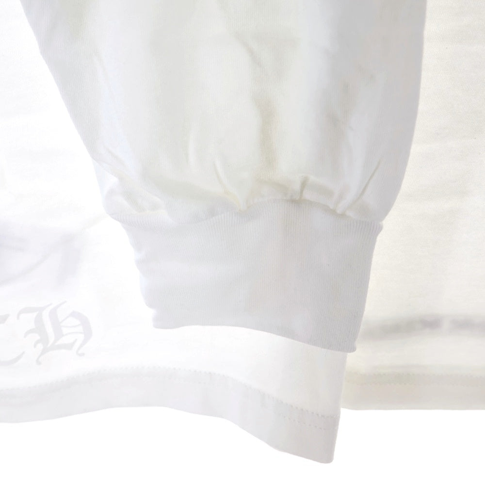 CHROME HEARTS(クロムハーツ) NECK LOGO L/S TEE ネックロゴ プリント