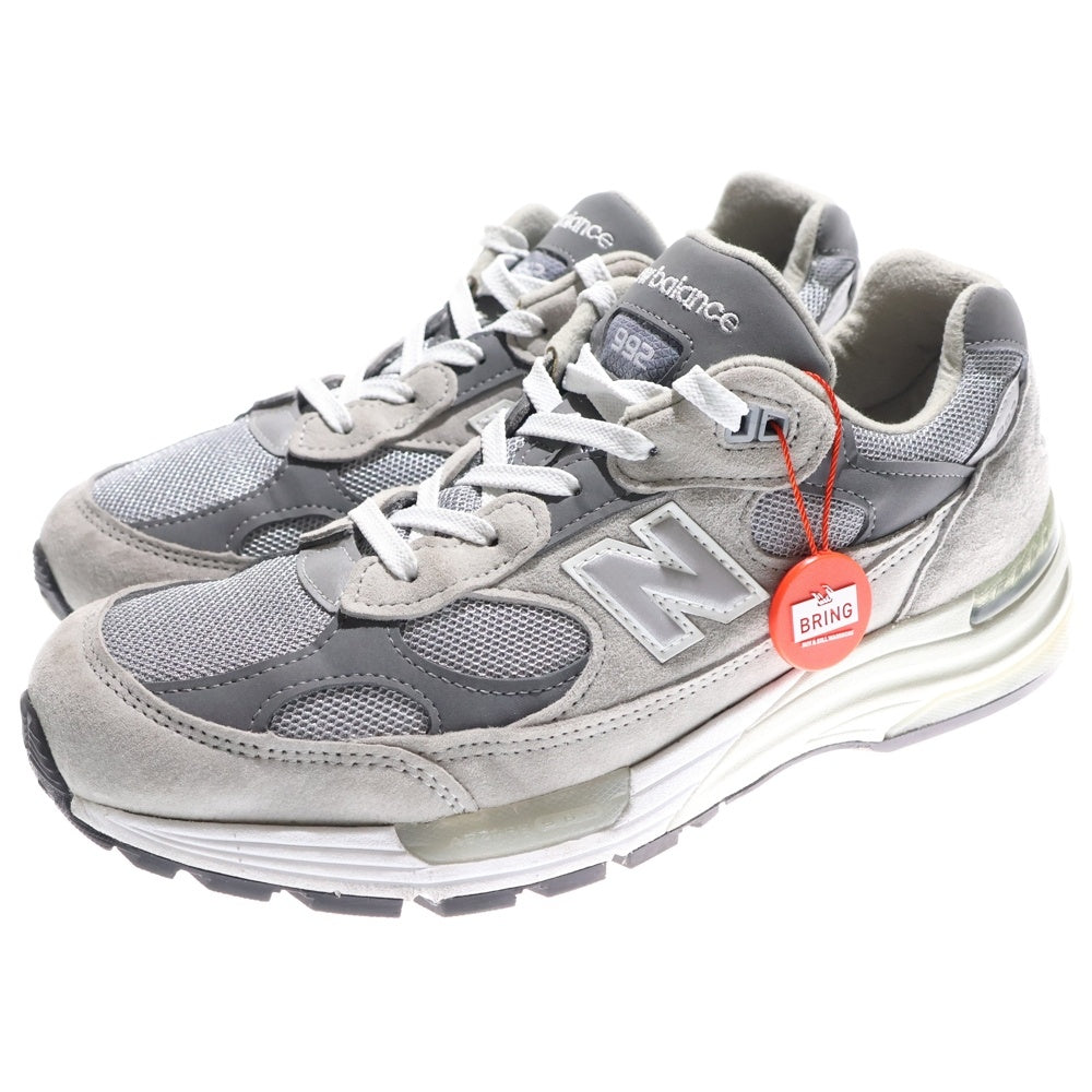 New Balance(ニューバランス) Made in USA 992 ローカットスニーカー シューズ グレー M992GR