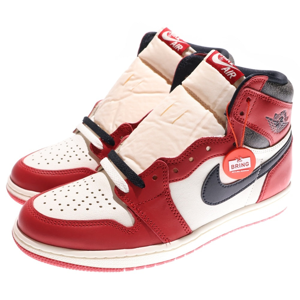 NIKE(ナイキ) AIR JORDAN 1 エアジョーダン1 シカゴ ロストアンドファウンド ハイカットスニーカー UK8/27cm レッド DZ5485-612