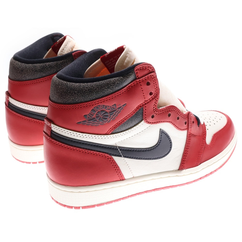NIKE(ナイキ) AIR JORDAN 1 エアジョーダン1 シカゴ ロストアンドファウンド ハイカットスニーカー UK8/27cm レッド DZ5485-612