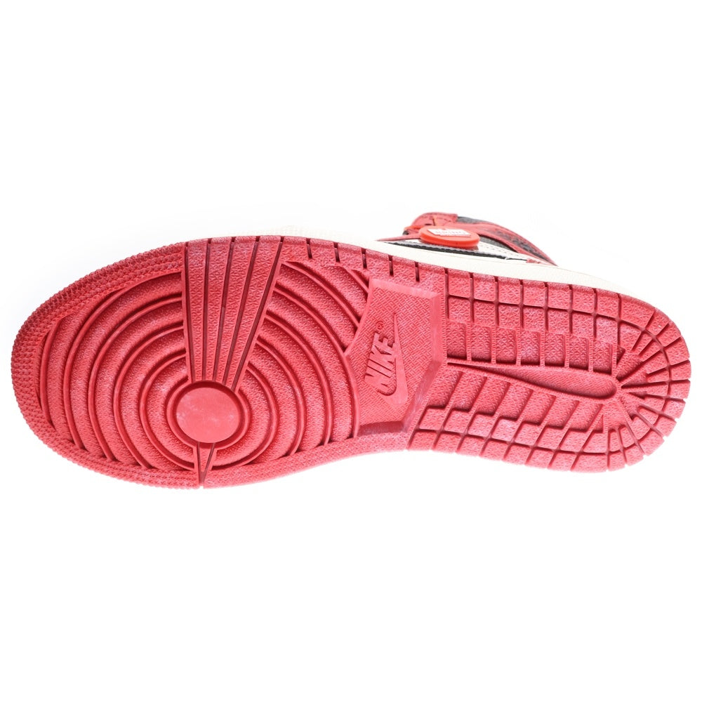 NIKE(ナイキ) AIR JORDAN 1 エアジョーダン1 シカゴ ロストアンドファウンド ハイカットスニーカー UK8/27cm レッド DZ5485-612