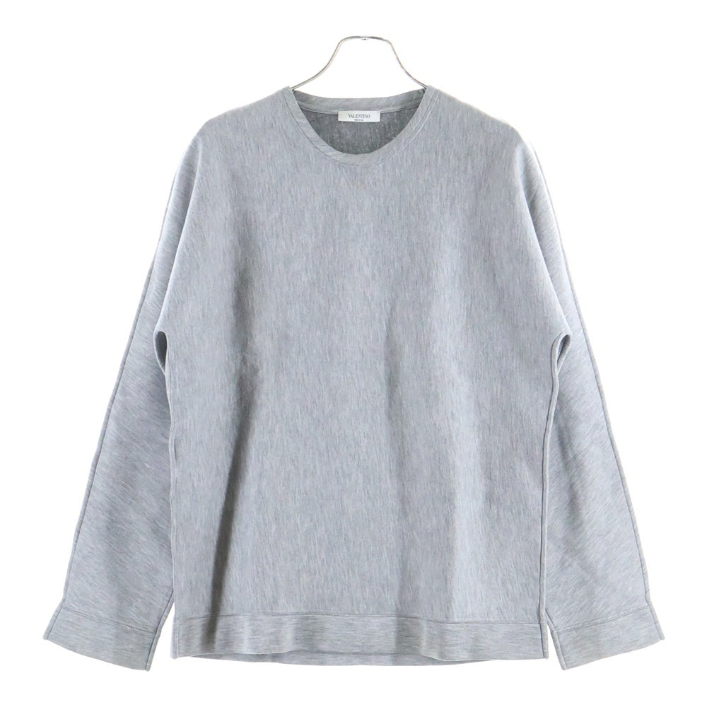 VALENTINO(ヴァレンティノ) プルオーバースウェット クルーネックスウェット グレー KV0MF02R374