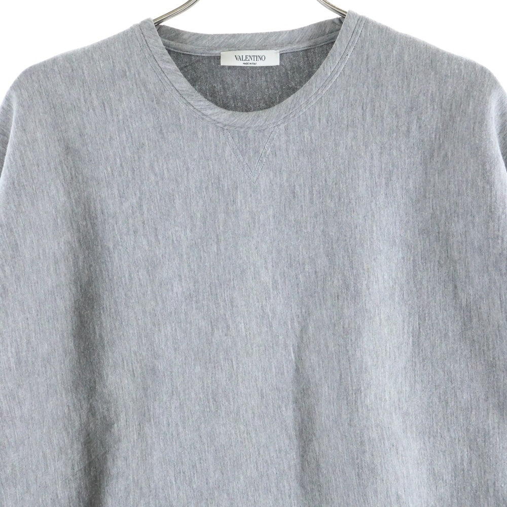 VALENTINO(ヴァレンティノ) プルオーバースウェット クルーネックスウェット グレー KV0MF02R374