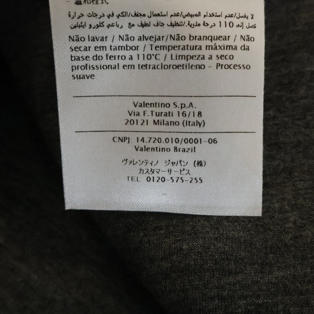 VALENTINO(ヴァレンティノ) プルオーバースウェット クルーネックスウェット グレー KV0MF02R374