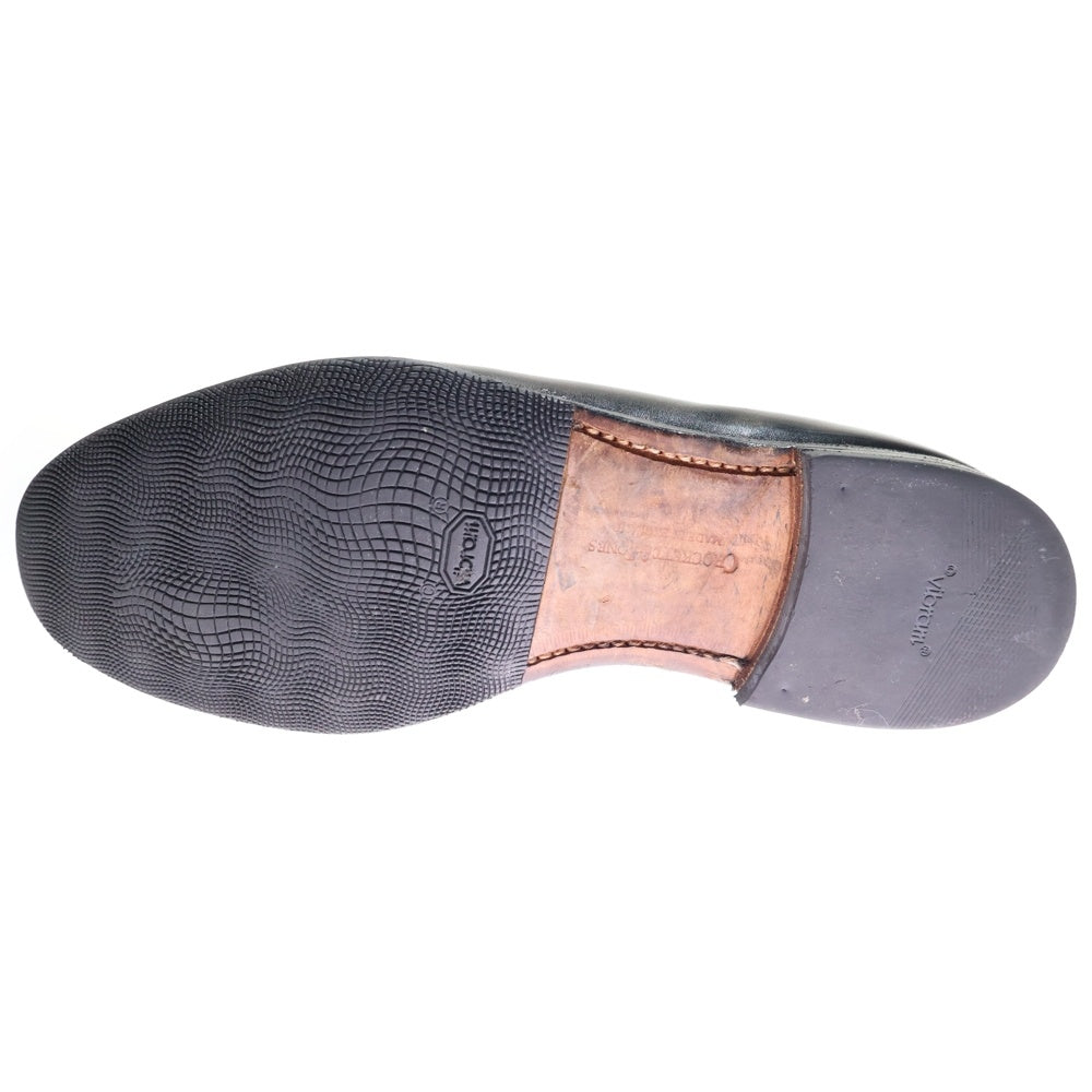 Crockett&Jones(クロケットアンドジョーンズ) ボストン コインローファー レザーシューズ ブラック 26224