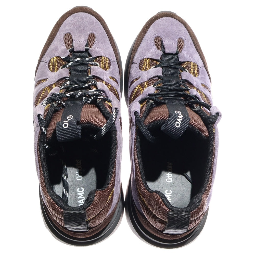 OAMC(オーエーエムシー) 23SS CHIEF RUNNER チーフランナースニーカー シューズ パープル/ブラウン 23E28OAS12