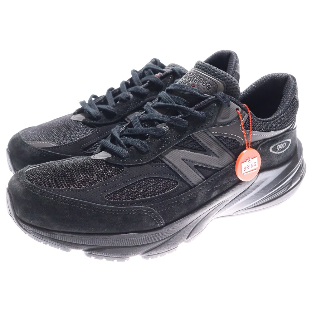 New Balance(ニューバランス) TRIPLE BLACK トリプル ブラック ローカットスニーカー シューズ ブラック U990BB6