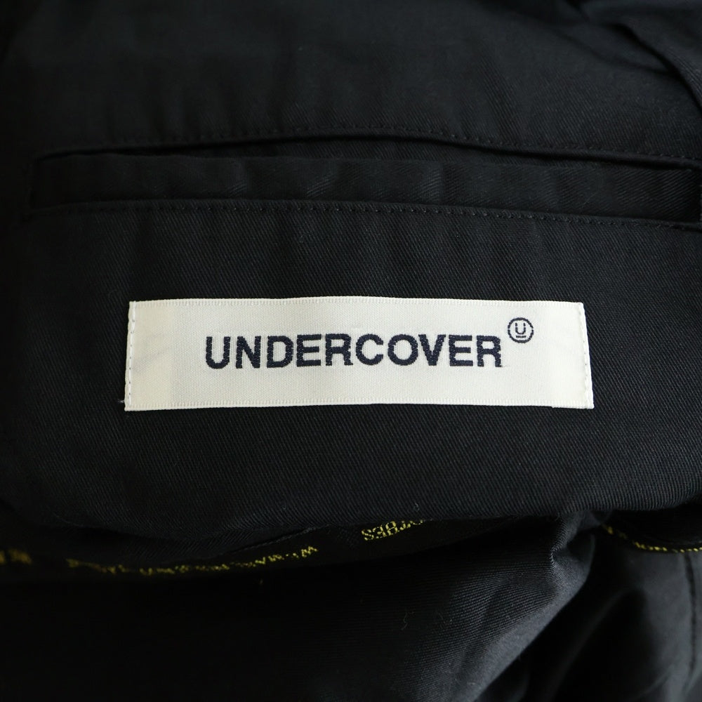 UNDERCOVER(アンダーカバー) 25AW テープロゴ 2Bシングルテーラードジャケット ブラック UP1E4102
