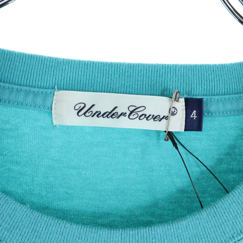 UNDERCOVER(アンダーカバー) TEE FREE DEAD MOTHERS UC RECORDS 両面プリント 半袖Tシャツ カットソー ライトブルー UC1E3808