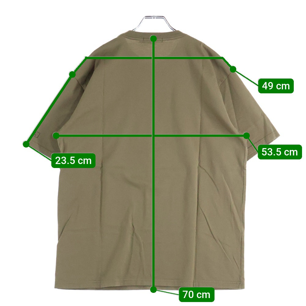 UNDERCOVER(アンダーカバー) 25SS グラフィックパッチ 半袖Tシャツ カットソー カーキ UC1E3812