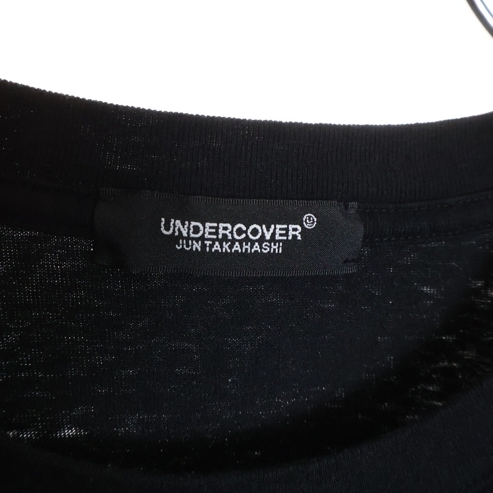 UNDERCOVER(アンダーカバー) BIGTEE COLLAGE BEAR ビックベアー 半袖Tシャツ カットソー ブラック UC1E4893-3