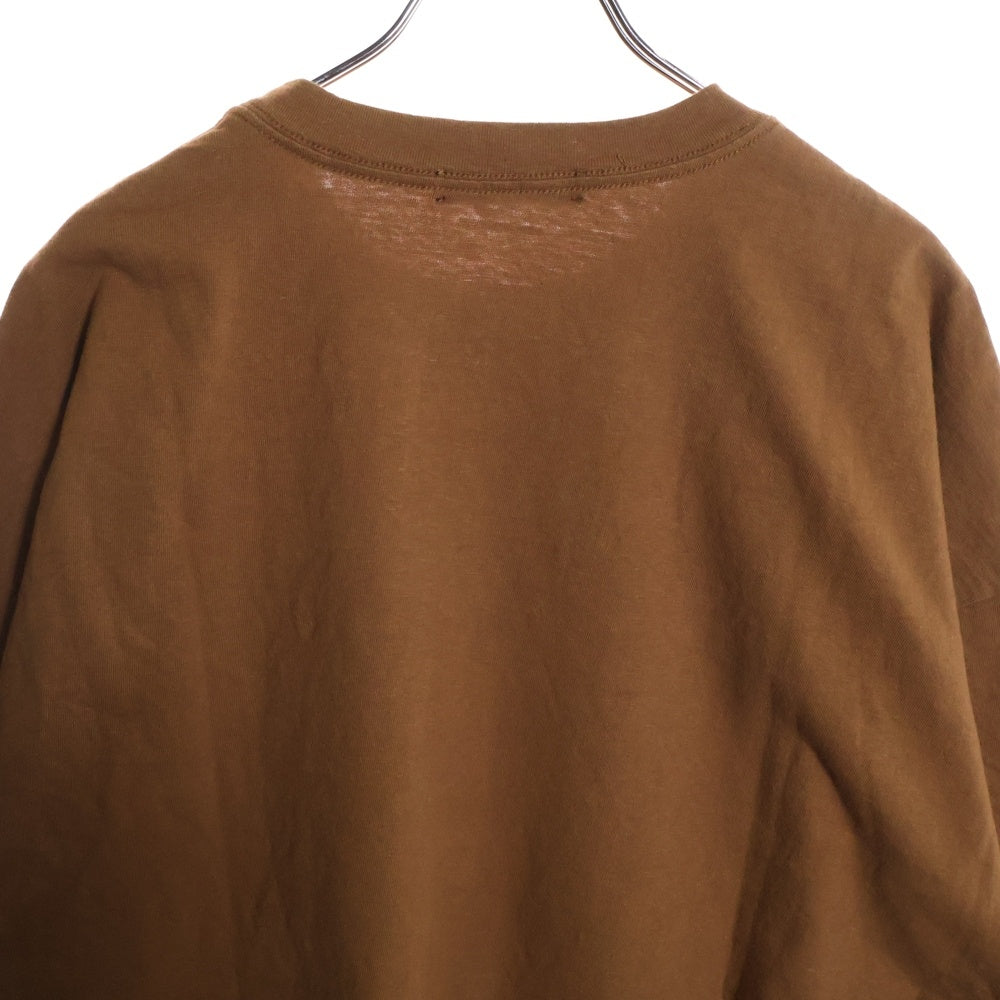 UNDERCOVER(アンダーカバー) 25SS フロントプリント 半袖Tシャツ カットソー ブラウン UC1E4893-2