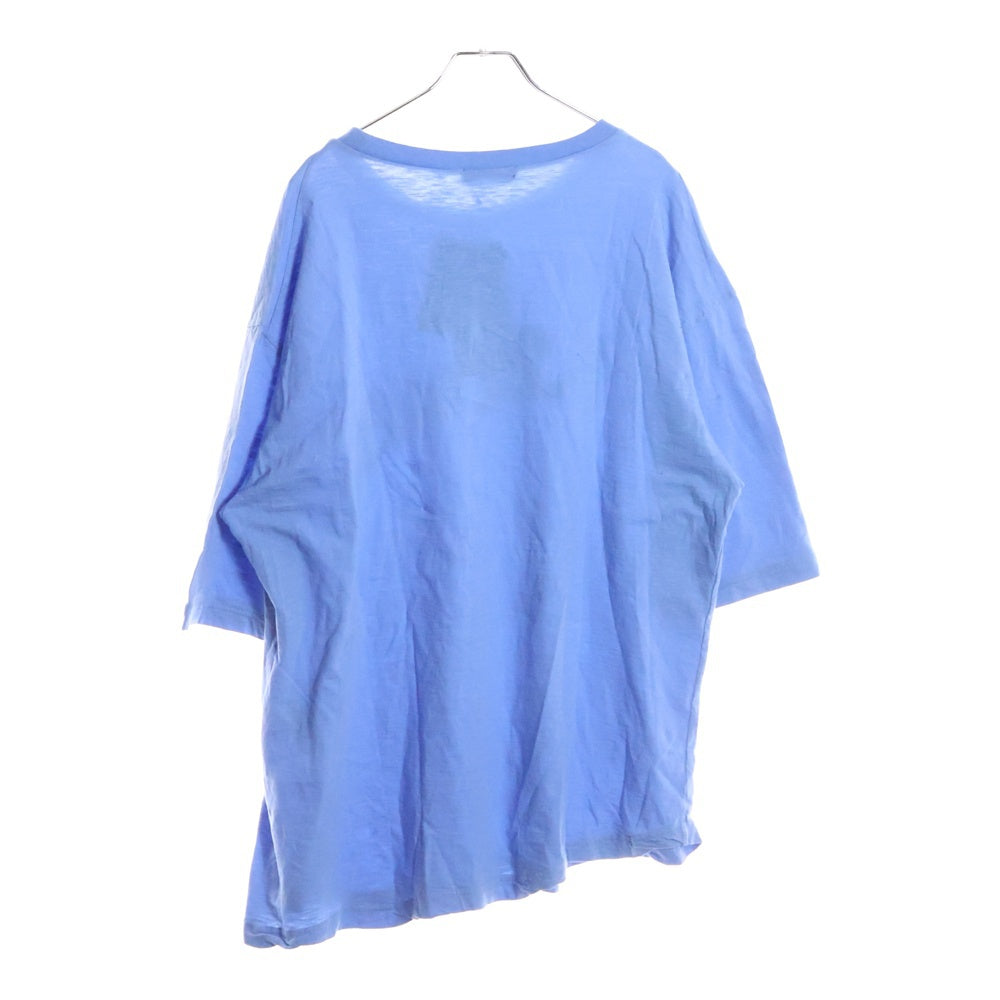 UNDERCOVER(アンダーカバー) 25SS フロントプリント 半袖Tシャツ カットソー ブルー UC1E4820-1