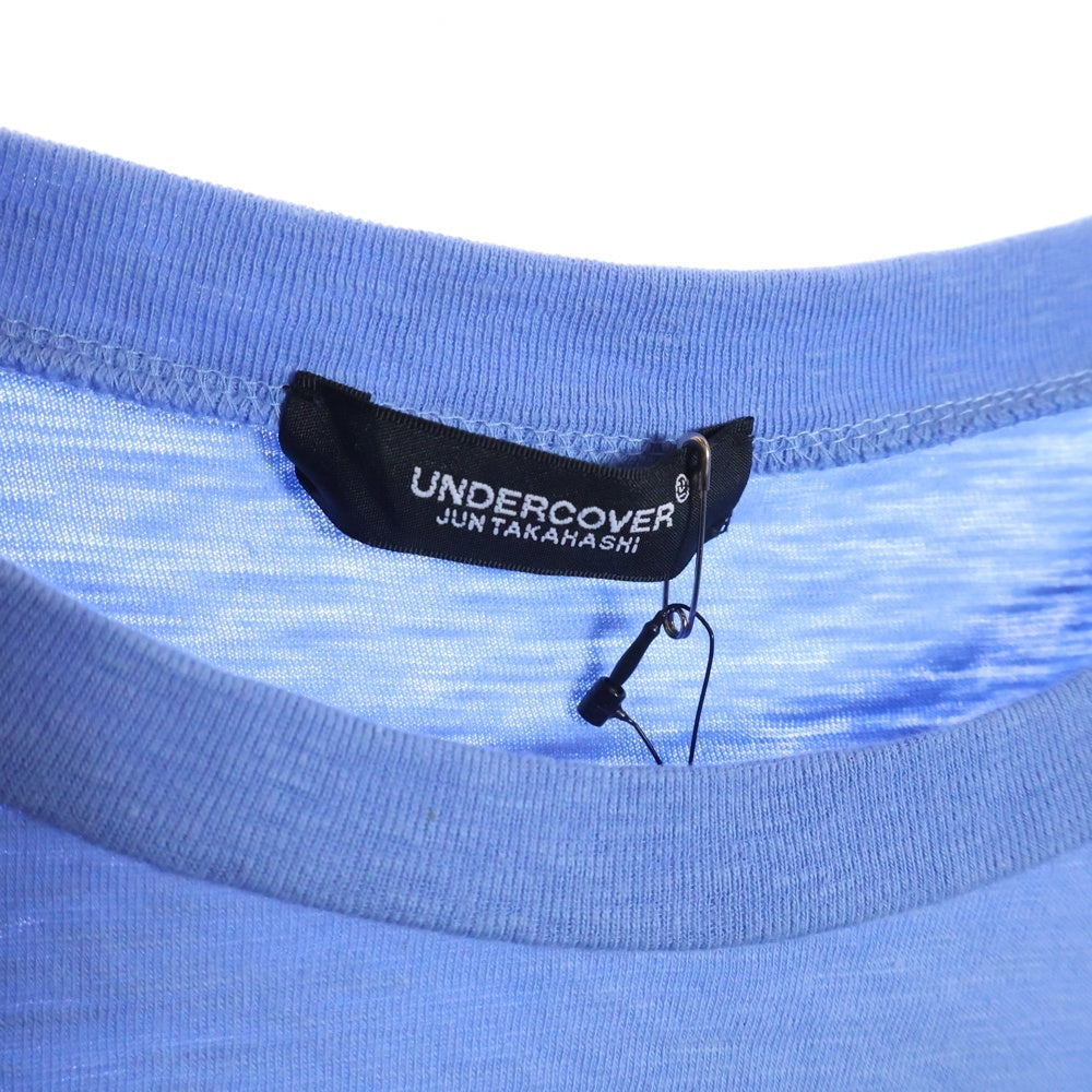 UNDERCOVER(アンダーカバー) 25SS フロントプリント 半袖Tシャツ カットソー ブルー UC1E4820-1