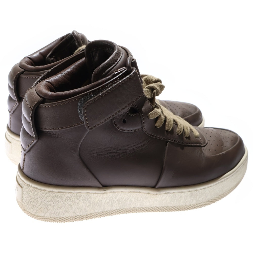 CELINE(セリーヌ) レザーハイカットスニーカー シューズ ブラウン 314603CSND レディース