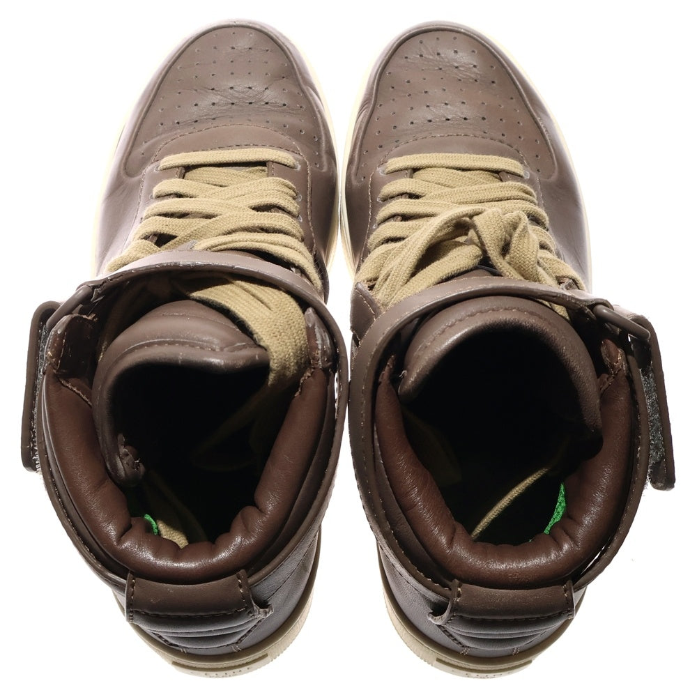 CELINE(セリーヌ) レザーハイカットスニーカー シューズ ブラウン 314603CSND レディース