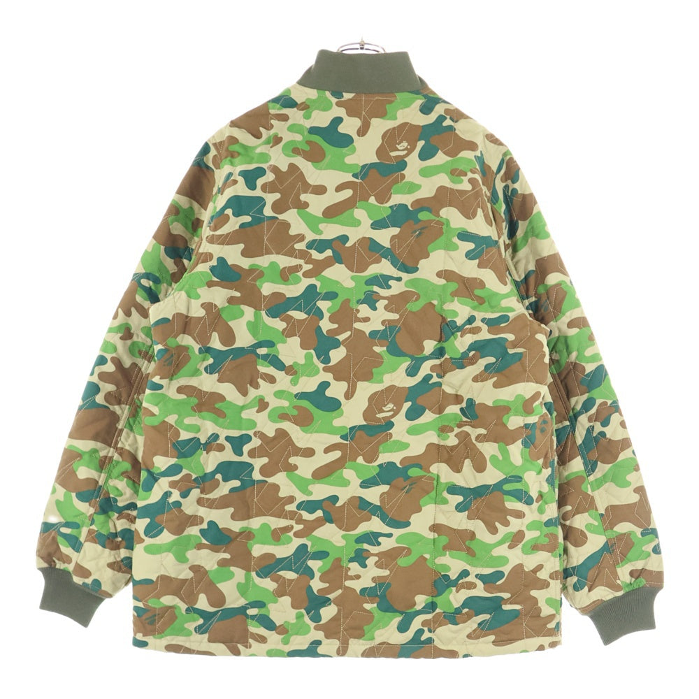 A BATHING APE(アベイシングエイプ) カモフラ総柄 キルティング