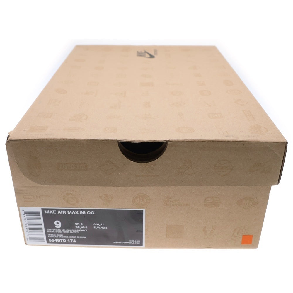 NIKE(ナイキ) Air Max 95 OG Yellow Gradation エアマックス 95 OG イエロー グラデーション グレー/イエロー