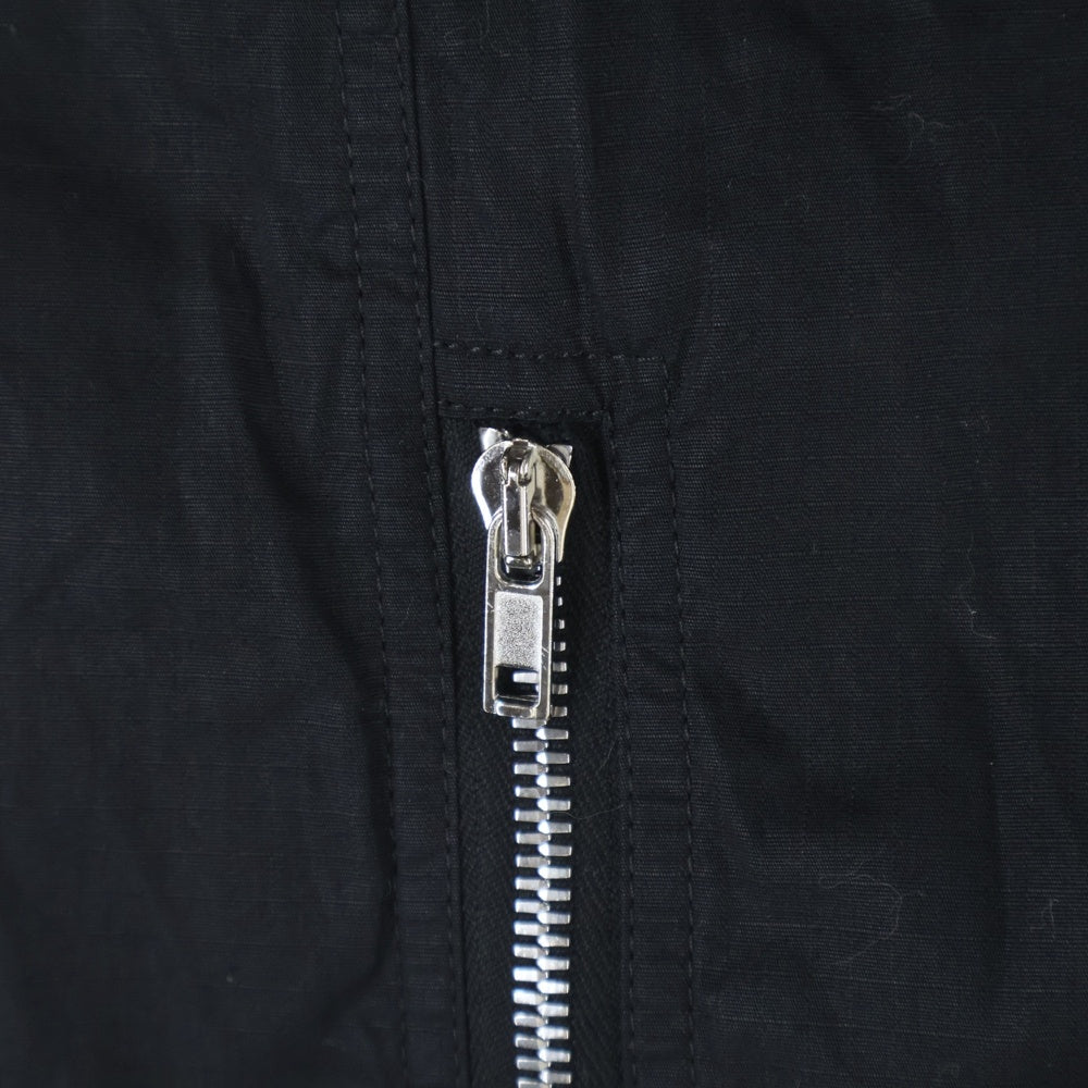 Rick Owens(リックオウエンス) 20SS Tecuatl Mountain Windbreaker Jacket テクアトル マウンテン ウィンドブレーカー ジャケット ナイロンジャケット ブラック DU20S5776-CREP1