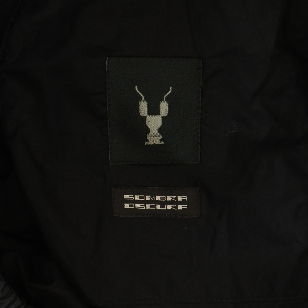 Rick Owens(リックオウエンス) 20SS Tecuatl Mountain Windbreaker Jacket テクアトル マウンテン ウィンドブレーカー ジャケット ナイロンジャケット ブラック DU20S5776-CREP1