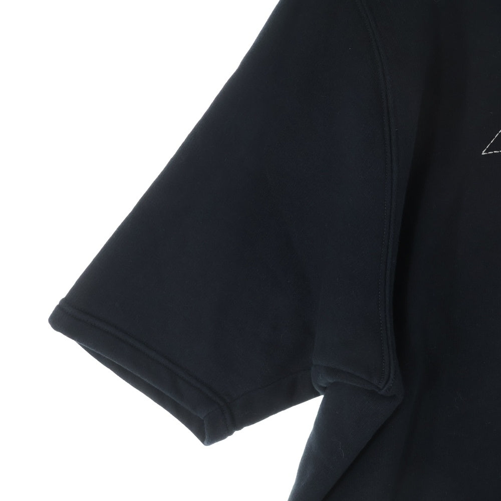 Rick Owens DRKSHDW(リックオウエンス ダークシャドウ) 15AW ペンタグラムスウェット半袖Tシャツ カットソー ブラック DU15F5274-FEMP