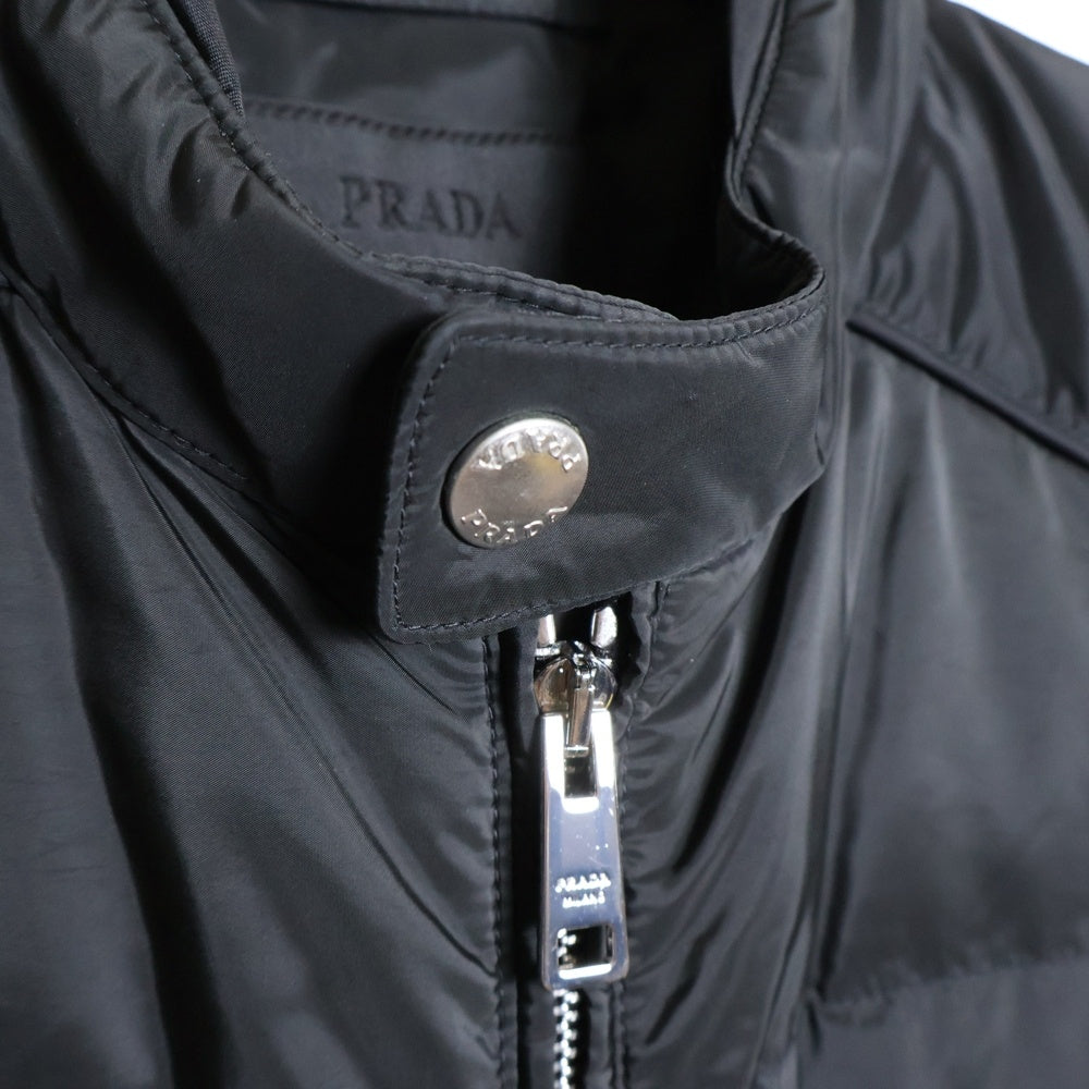 PRADA(プラダ) Triangle Logo Plate Down Vest トライアングルロゴ
