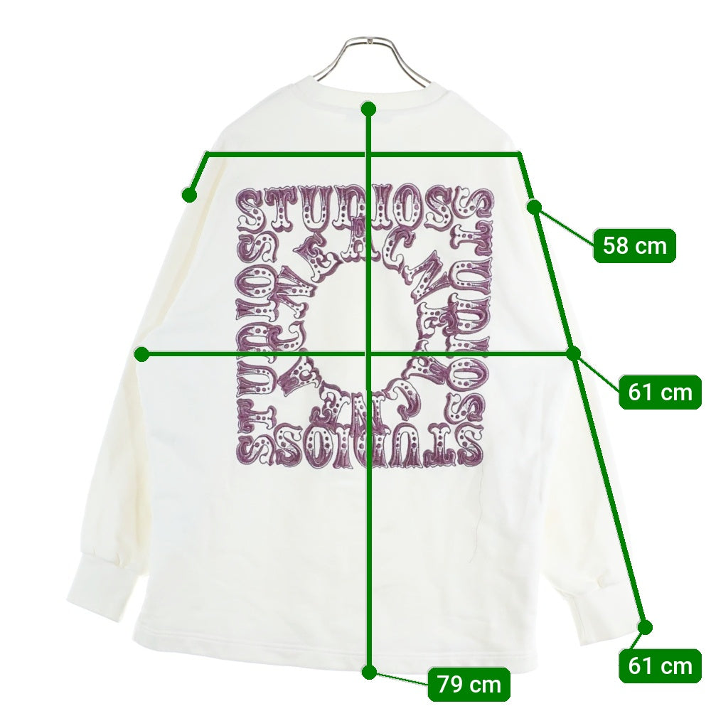 Acne Studios(アクネ ストゥディオズ) バックロゴ刺繍 クルーネック