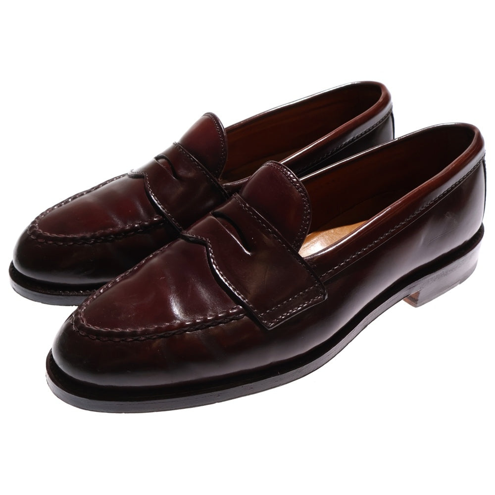 Alden(オールデン) MARCEL LASSANCE 別注 コードバンレザー コイン ペニーローファー ブラウン 66166