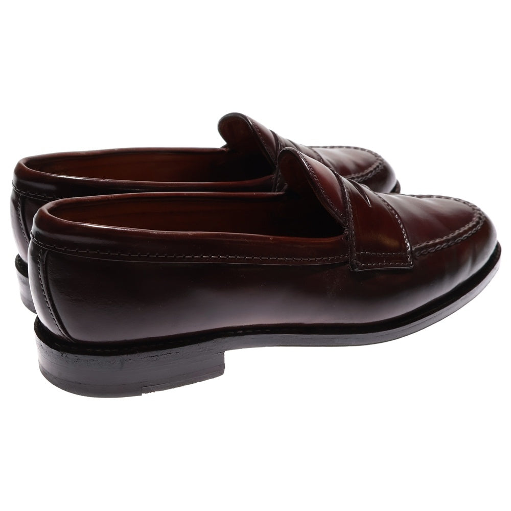 Alden(オールデン) MARCEL LASSANCE 別注 コードバンレザー コイン ペニーローファー ブラウン 66166