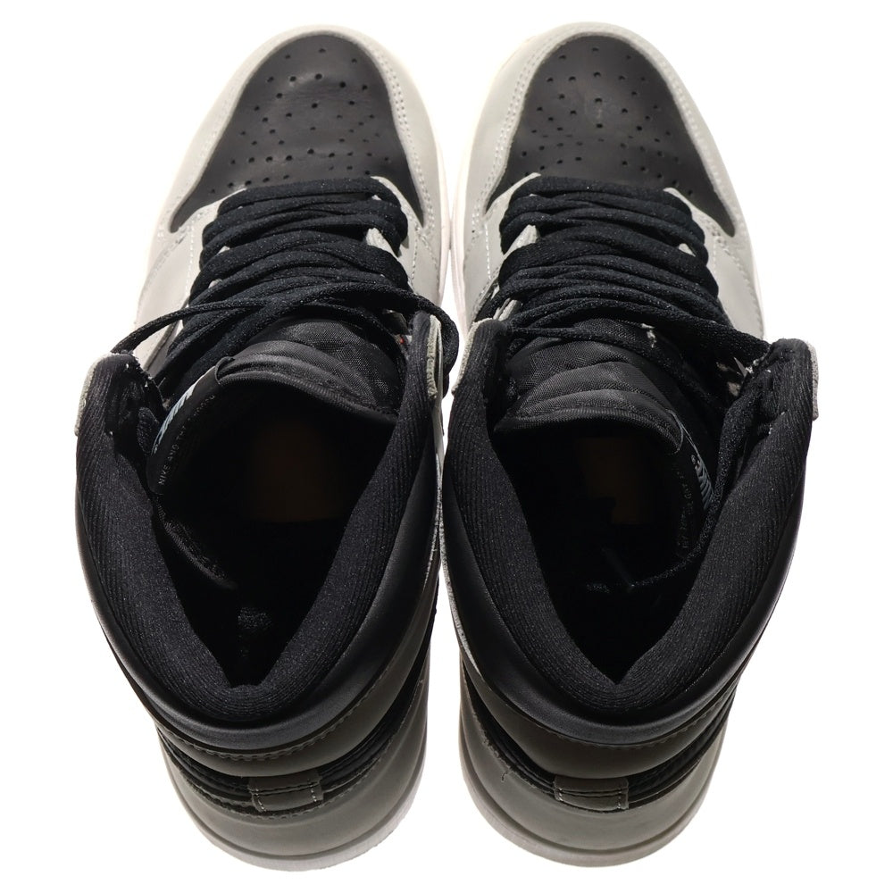 NIKE(ナイキ) AIR JORDAN 1 RETRO HIGH OG SHADOW 2.0 エアジョーダン1 シャドウ 2.0 ハイカットスニーカー グレー/ブラック US10/28cm 555088-035