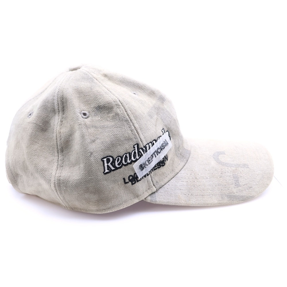 帽子 READYMADE 18AW US MAIL VINTAGE COTTON READY MADE(レディメイド) 18AW US MAIL VINTAGE COTTON 再構築 刺繍