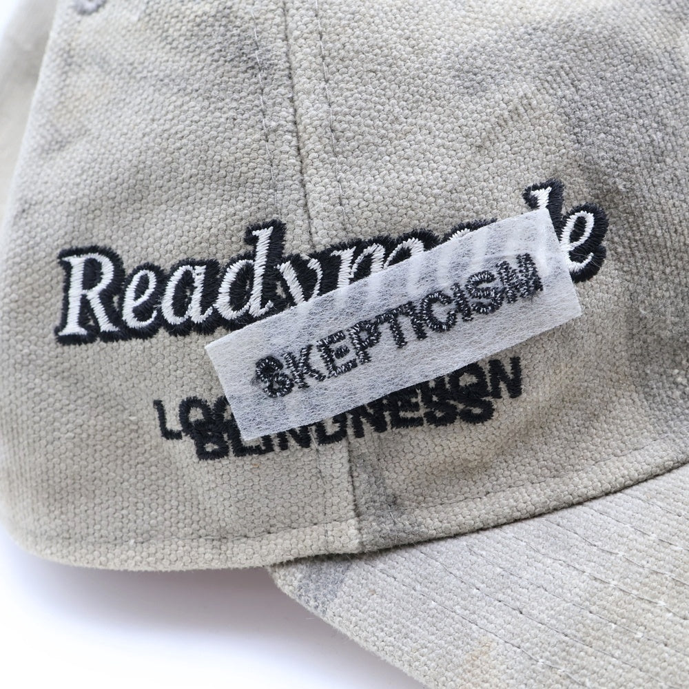 帽子 READYMADE 18AW US MAIL VINTAGE COTTON READY MADE(レディメイド) 18AW US MAIL VINTAGE COTTON 再構築 刺繍