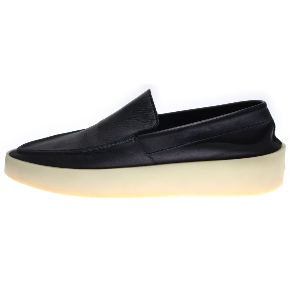 FEAR OF GOD(フィアオブゴッド) 7th The Loafer Black ラバーソール レザーローファー シューズ ブラック