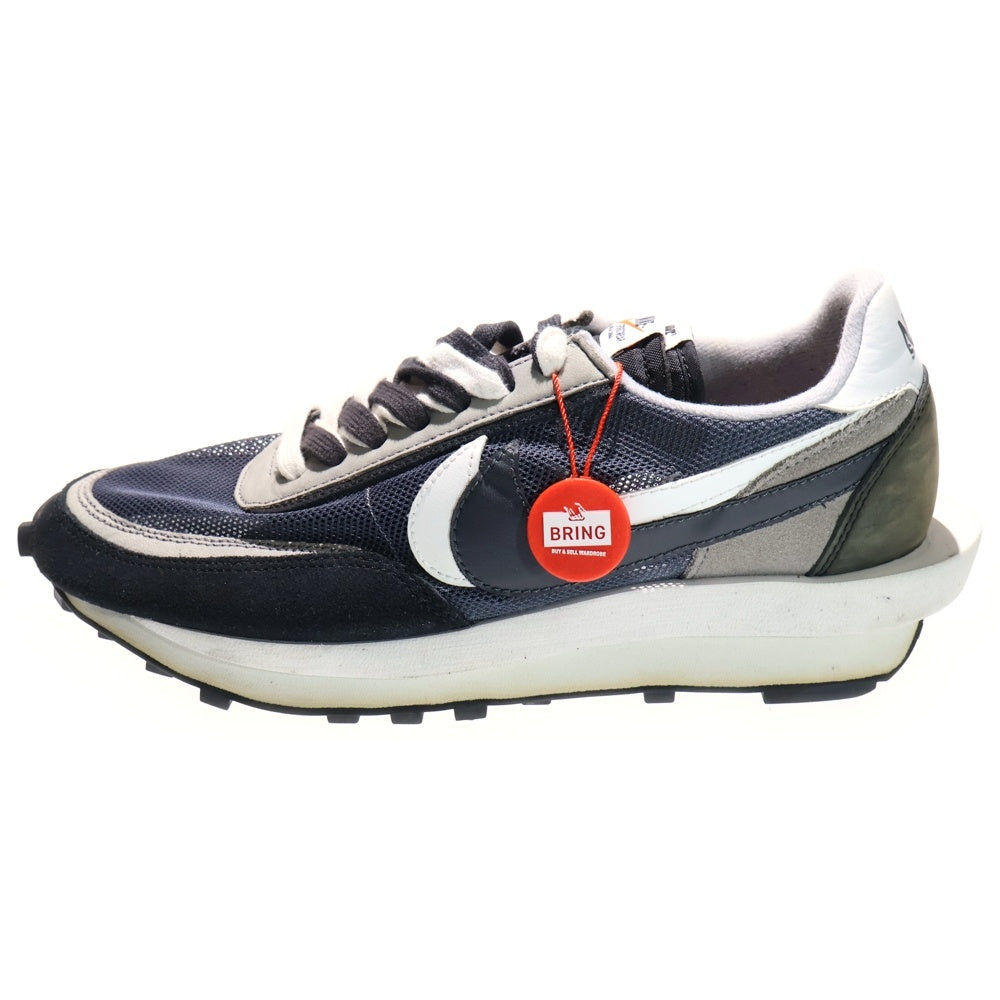 NIKE(ナイキ) ×Sacai LDWAFFLE サカイ エルディーワッフル ローカットスニーカー ブラック/ホワイト US10.5/28.5cm BV0073-001