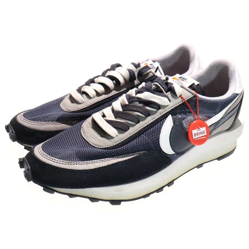 NIKE(ナイキ) ×Sacai LDWAFFLE サカイ エルディーワッフル ローカットスニーカー ブラック/ホワイト US10.5/28.5cm BV0073-001