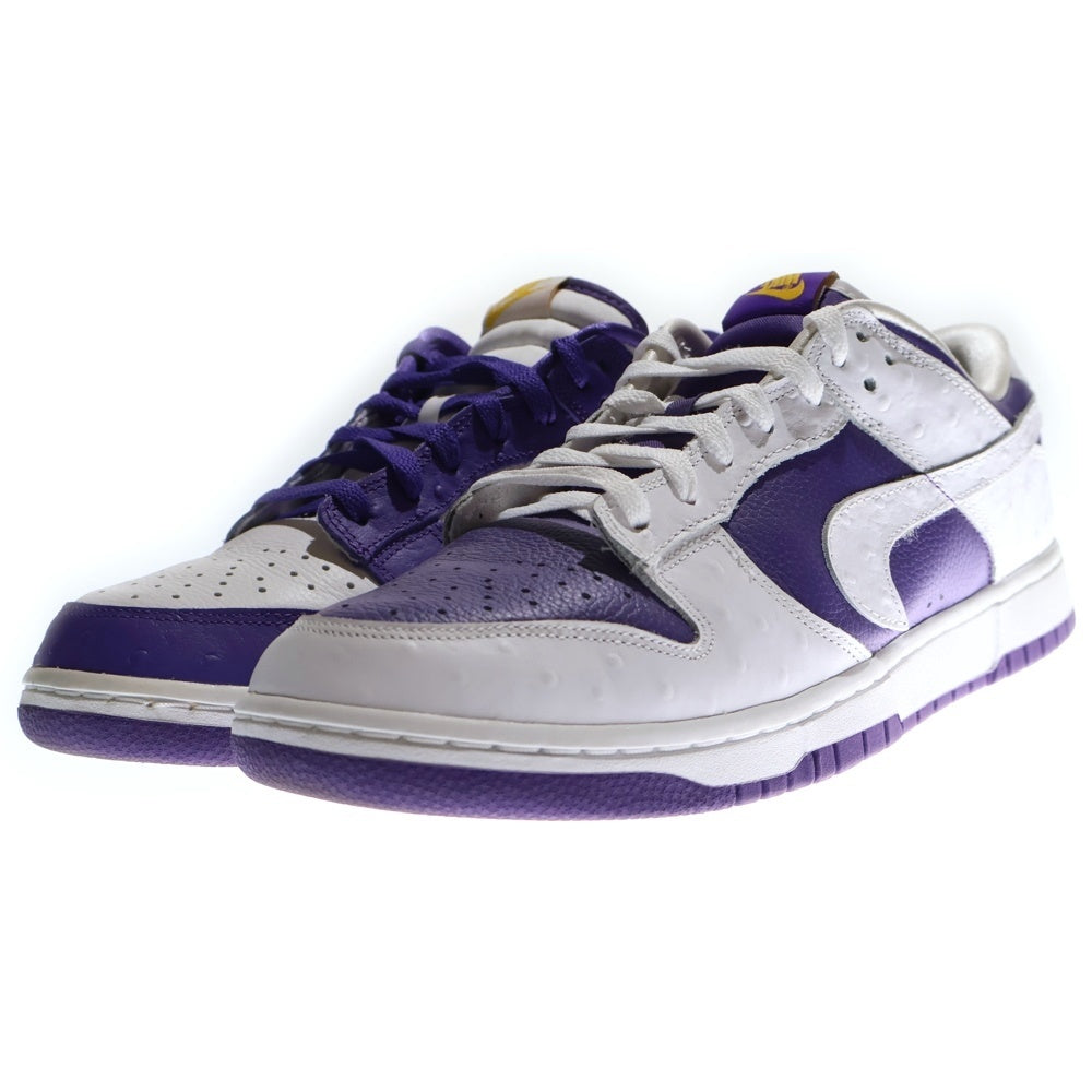NIKE(ナイキ) WMNS DUNK LOW FLIP THE OLD SCHOOL ダンク フリップ ザ オールドスクール ローカットスニーカー ホワイト/パープル US12/29.0cm DJ4636-100