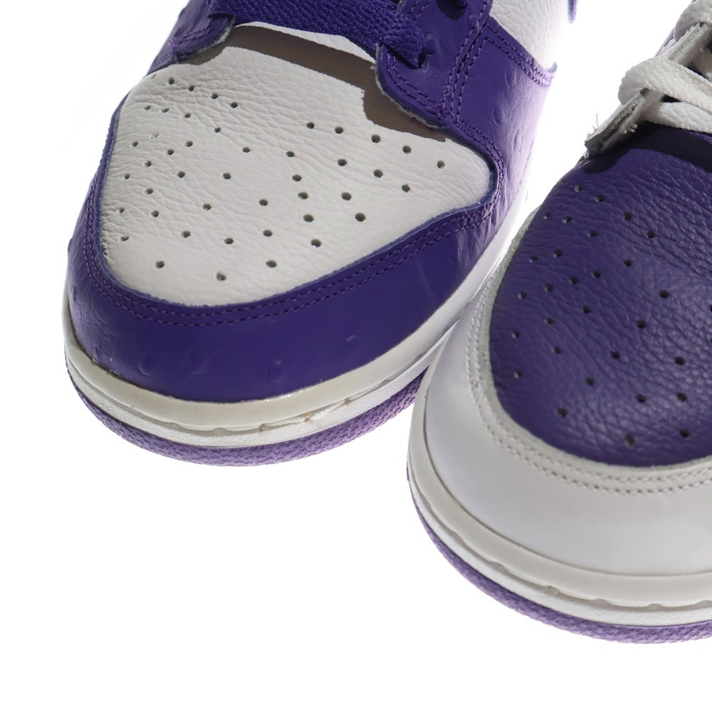 NIKE(ナイキ) WMNS DUNK LOW FLIP THE OLD SCHOOL ダンク フリップ ザ オールドスクール ローカットスニーカー ホワイト/パープル US12/29.0cm DJ4636-100