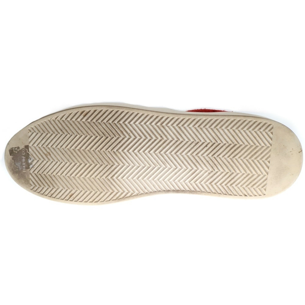 FEAR OF GOD(フィアオブゴッド) 101 Lace Up Low Top スウェードスニーカー ローカットシューズ レッド