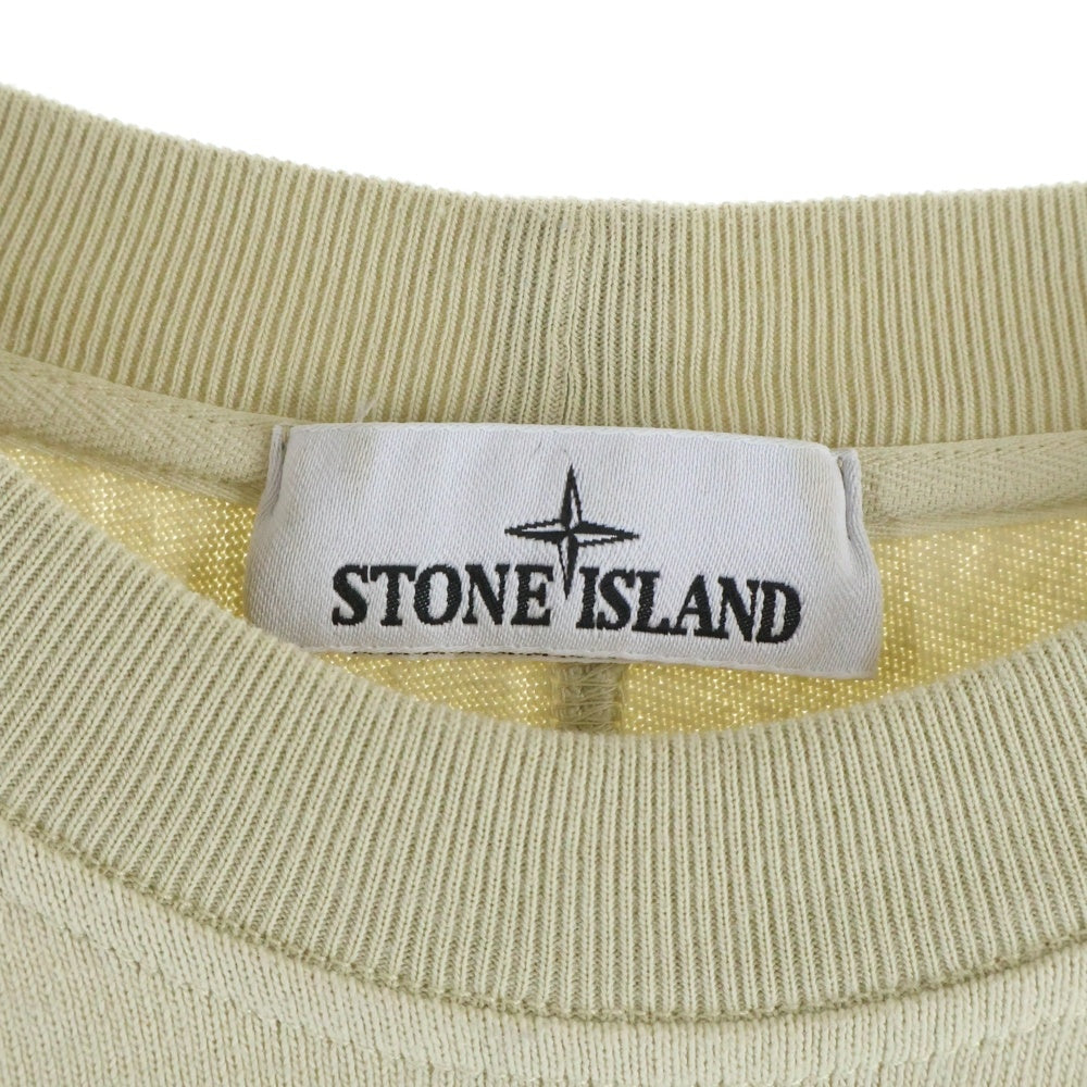 STONE ISLAND(ストーンアイランド) アーム刺繍 クルーネックスウェット
