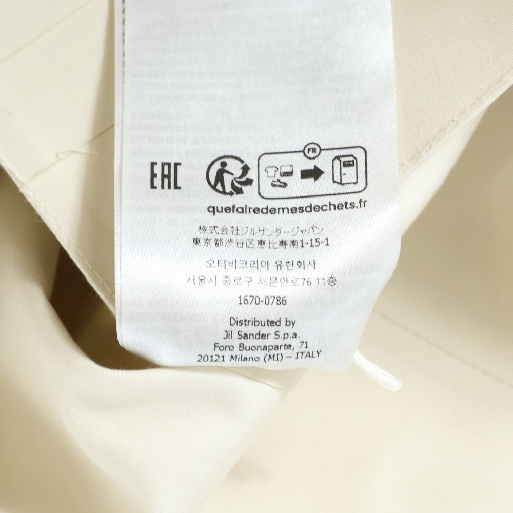 JIL SANDER(ジルサンダー) トレンチコート ネックベルトデザインコート アウター ベージュ J21AA0157