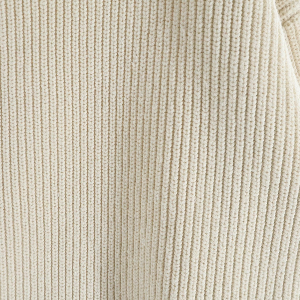 JIL SANDER(ジルサンダー) タートルネックセーター コットンリブニット ホワイト JPUU75953MUY2420821