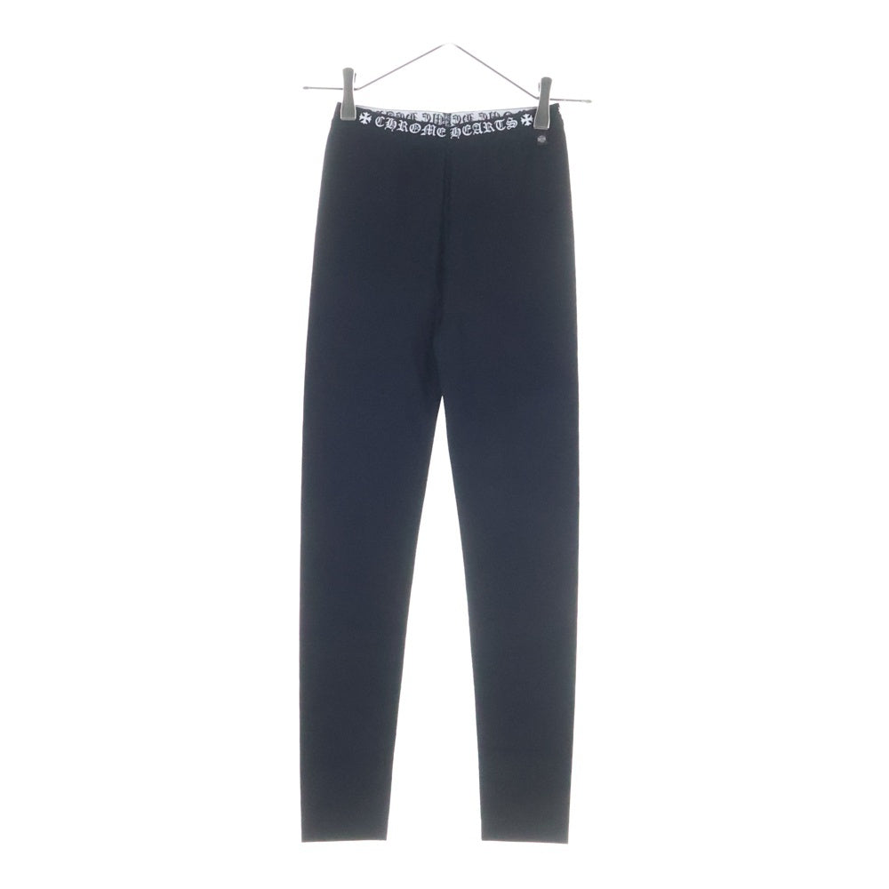 CHROME HEARTS(クロムハーツ) ホースシュープリント レギンス レディース ブラック