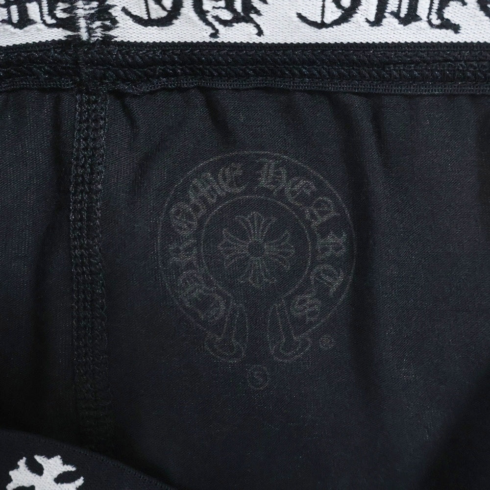 CHROME HEARTS(クロムハーツ) ホースシュープリント レギンス レディース ブラック