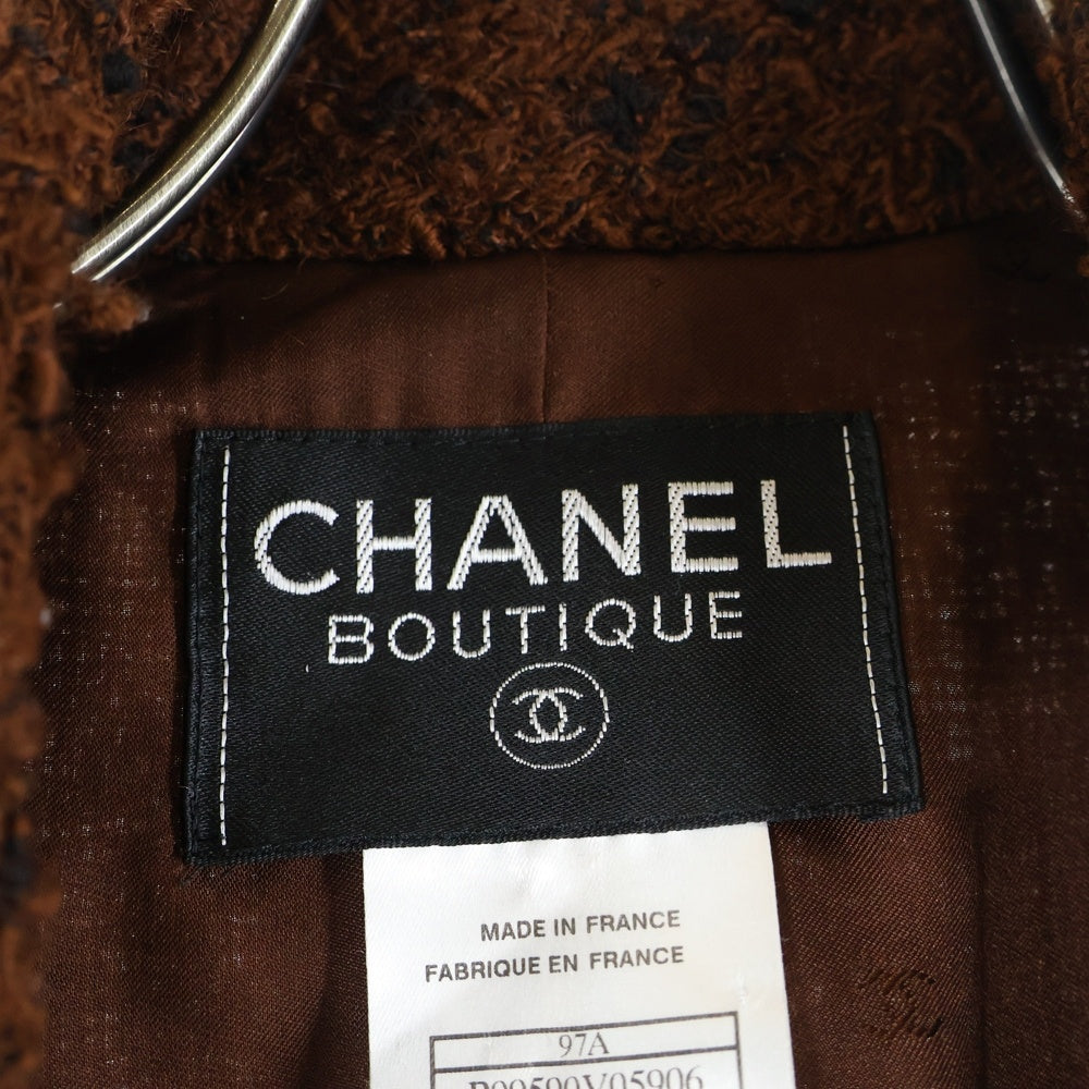 CHANEL(シャネル) Tweed jacket ツイードジャケット ツイードコート